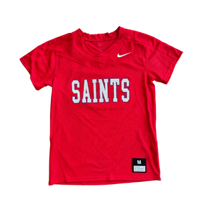 Youth Red Nike Flag Football Jersey