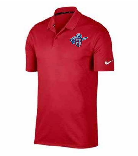 Red-Dry Victory Solid OLC Polo