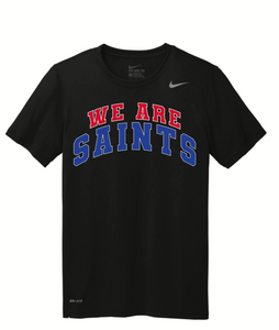 Adult Black Nike We Are Saints T-shirt