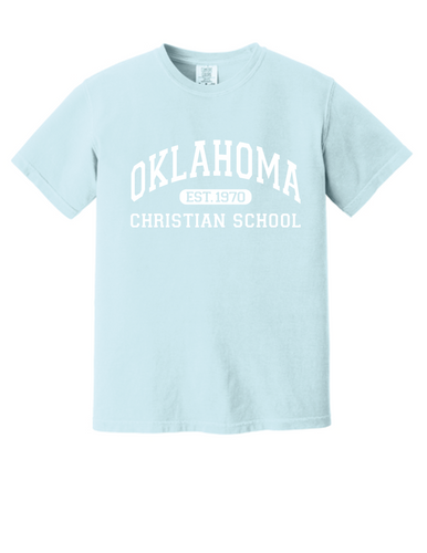 Classic Arch Blue Comfort Colors T-Shirt