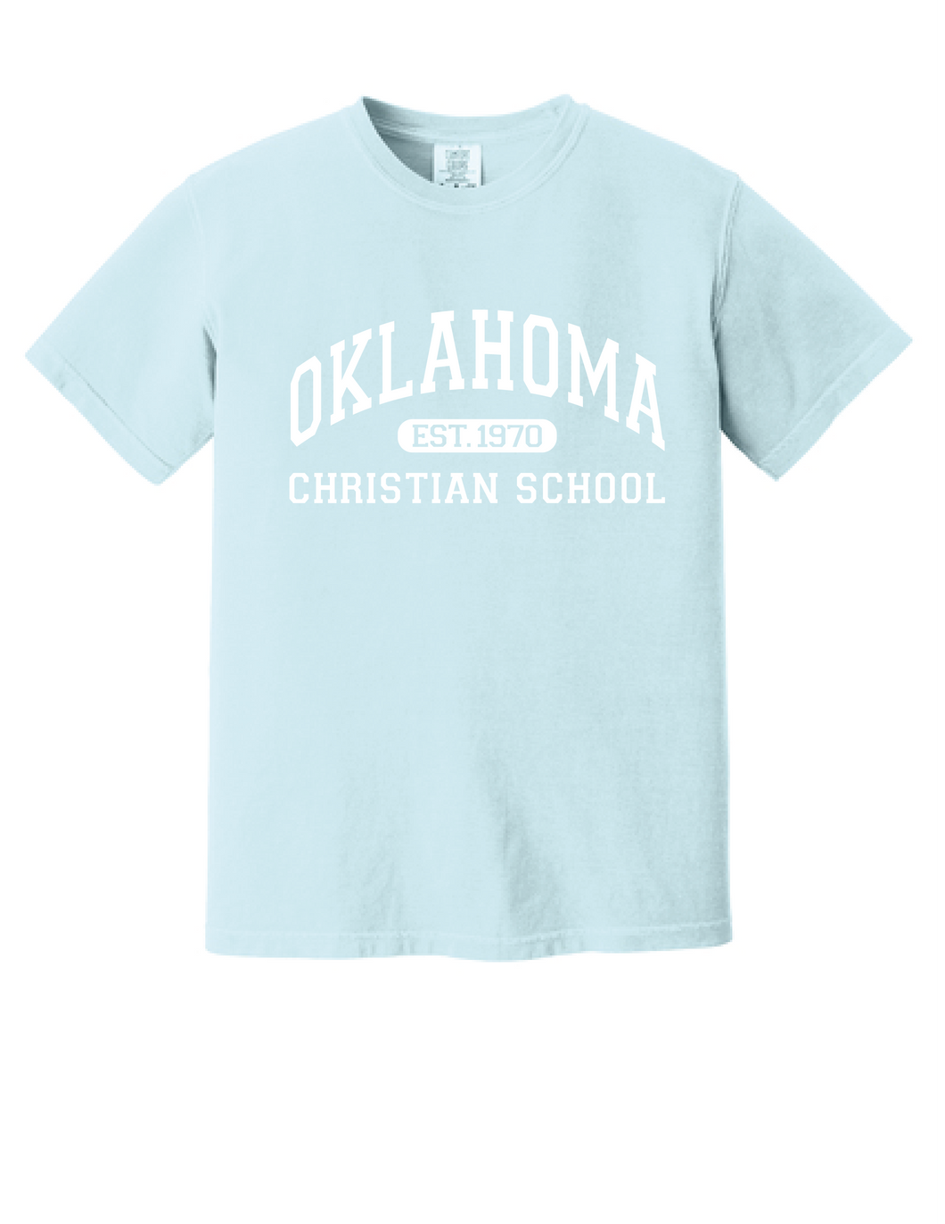 Classic Arch Blue Comfort Colors T-Shirt