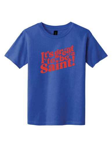 Youth Great2Be Saint Blue Comfort Colors T-Shirt