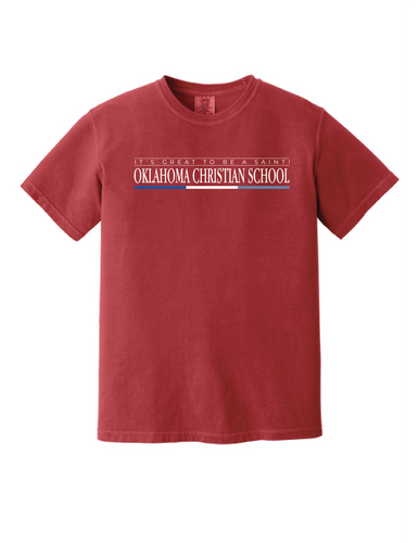 Adult Advanced OCS Red Comfort Colors T-Shirt