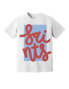 Box Saints White Comfort Colors T-Shirt