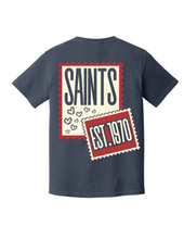 Load image into Gallery viewer, Adult Stamp Navy Comfort Colors T-Shirt
