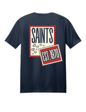 Load image into Gallery viewer, Youth Stamp Navy Gildan T-Shirt