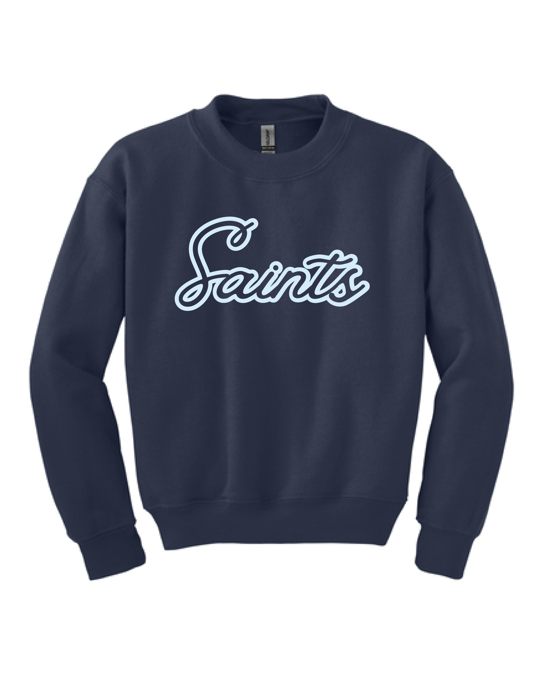 Youth Open Saints Navy Gildan Sweatshirt