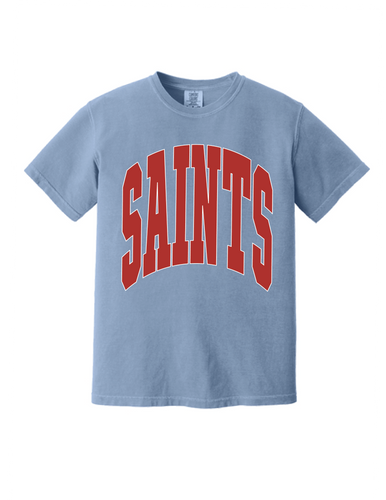 Adult Arch Saints Denim Comfort Colors T-Shirt