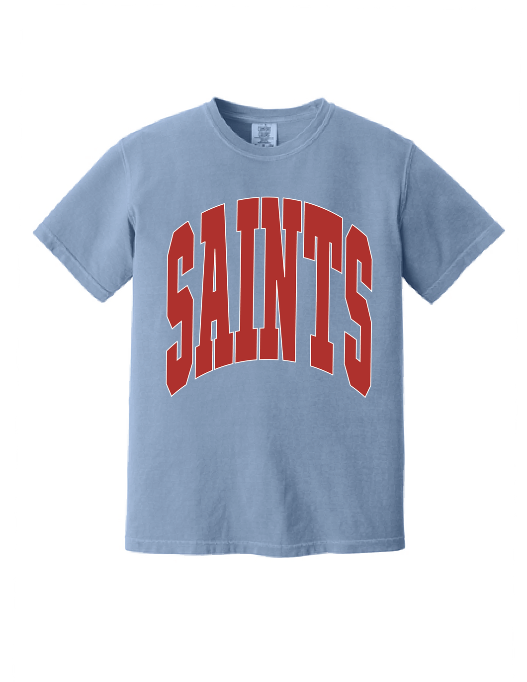 Adult Arch Saints Denim Comfort Colors T-Shirt