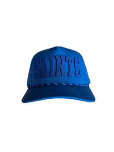 Blue Tone on Tone Spirit Society Saints Hat