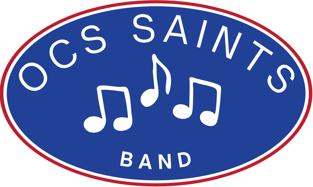 OCS Saints Band Sticker