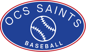 OCS Saints Baseball Sticker