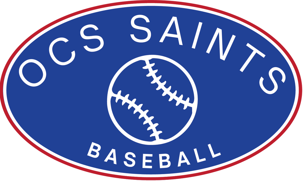 OCS Saints Baseball Sticker