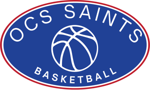 OCS Saints Basketball Sticker