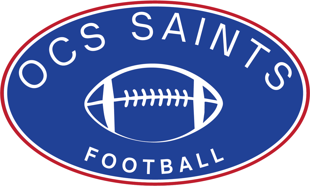 OCS Saints Football Sticker